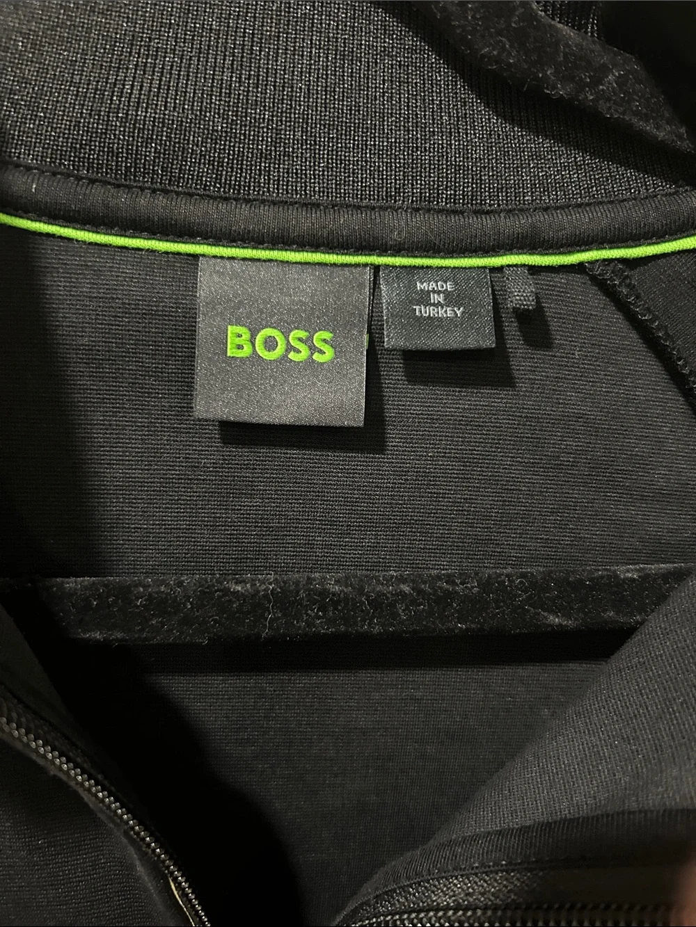 Boss quarter zip
